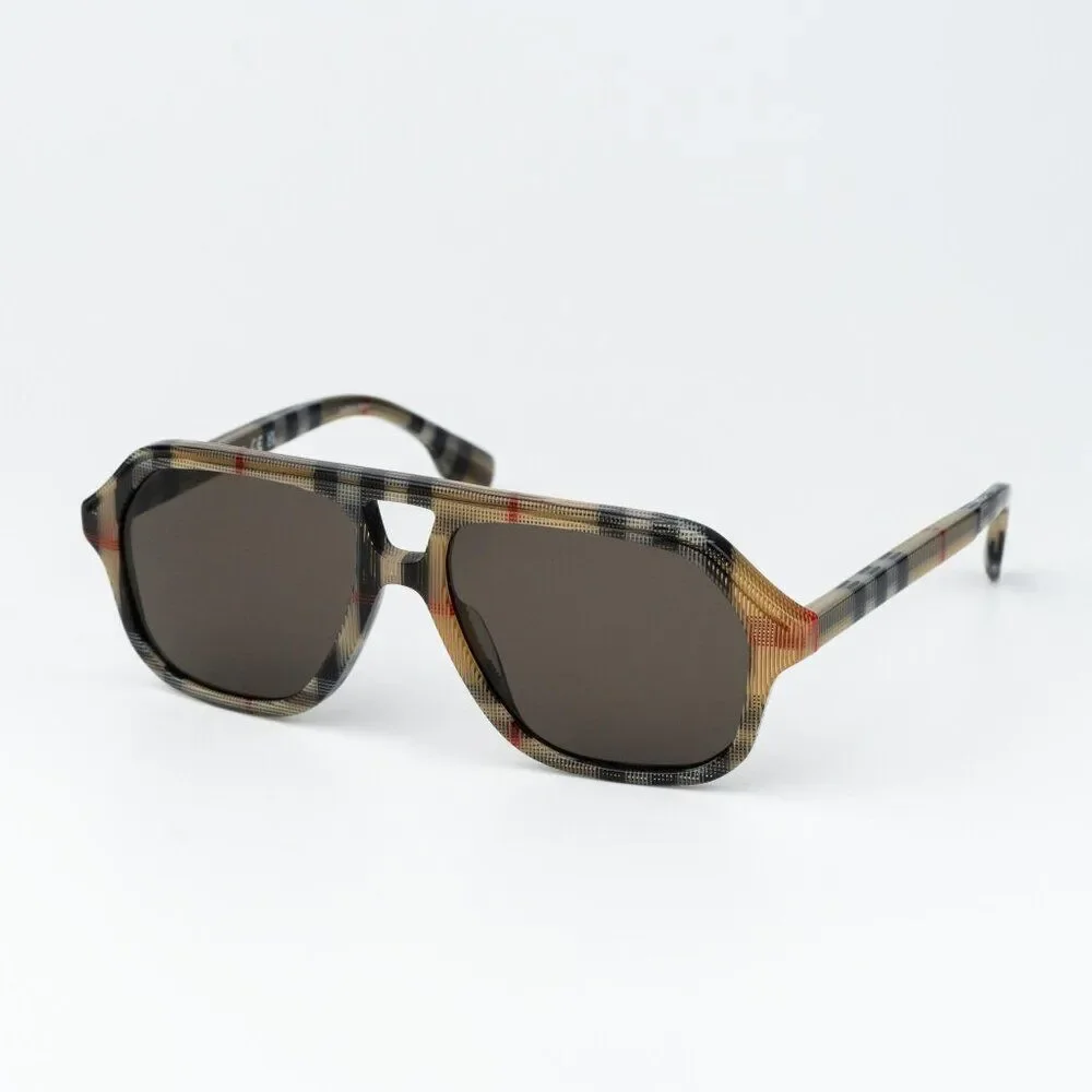 Burberry KIDS Sunglasses Vintage Brown Pilot JB4340 377873 NEW AUTHENTIC